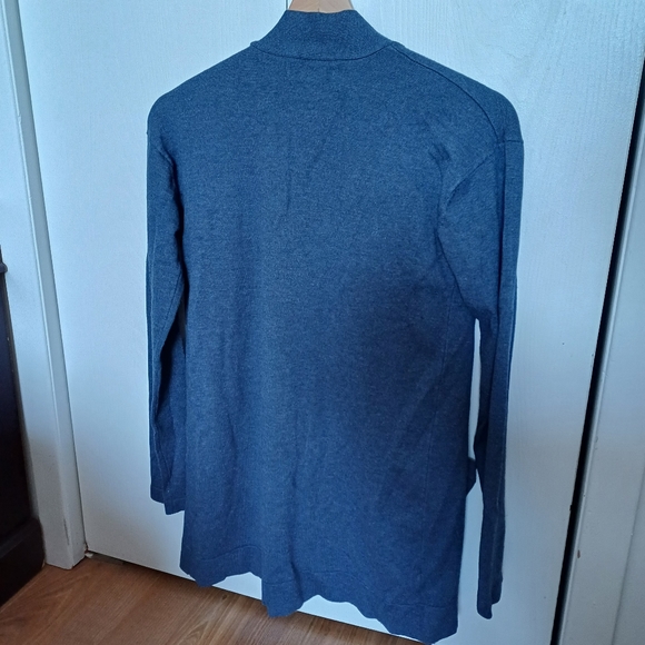 Tag Blue Women's Viscose Cardigan with Pockets Size L - Picture 3 of 12